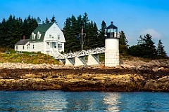 Marshall Point Lighthouse and Keeper's Building in Maine